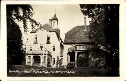 Ak Rabenstein Karl Marx Stadt Chemnitz in Sachsen, Feierabendheim