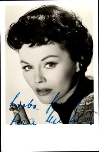 Ak Schauspielerin Kathryn Grayson, Portrait mit Zigarette