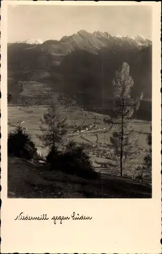 Ak Niedernsill in Salzburg, Ort mit Umgebung