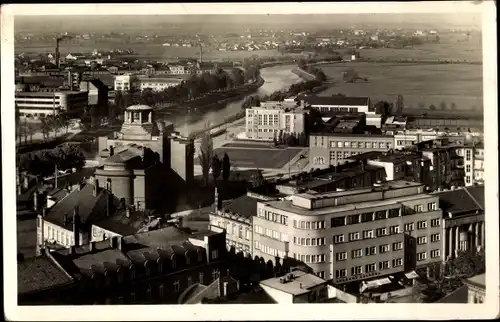 Ak Hradec Králové Königgrätz Stadt, Panorama