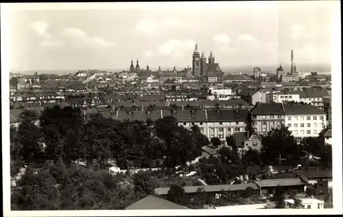 Ak Hradec Králové Königgrätz Stadt, Totalansicht der Stadt