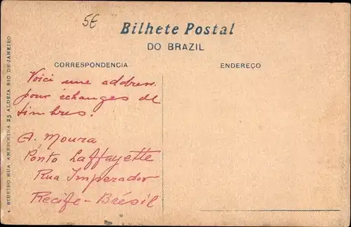 Ak Rio de Janeiro Brasilien, Caminho Aereo Pao d'Assucar
