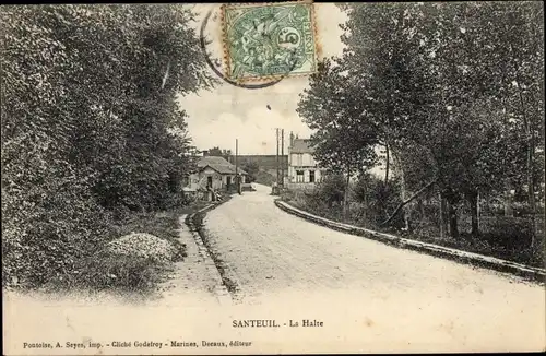 Ak Santeuil Val d'Oise, La Halte