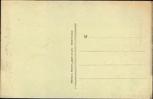 Ak Rochetaillée Loire, Route de Janon, Environs de Saint Etienne