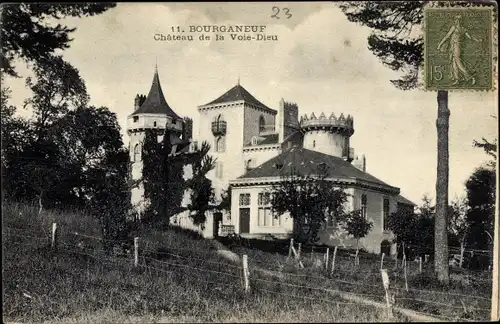 Ak Bourganeuf Creuse, Château de la Voie Dieu