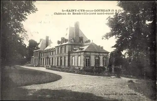 Ak Saint Cyr sous Dourdan Essonne, Chateau de Bandeville