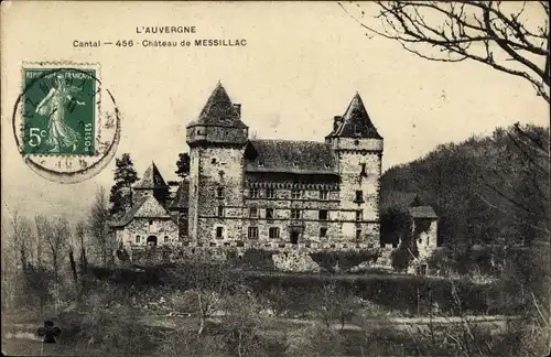 Ak Messillac Cantal, Château