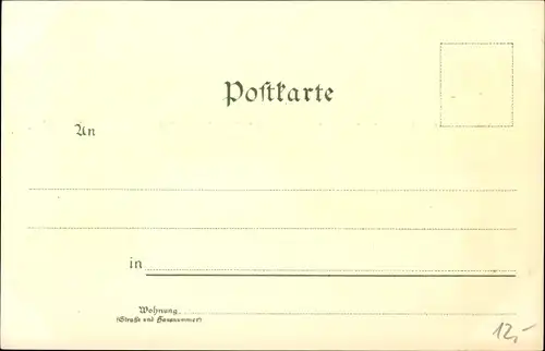 Litho Bautzen in der Oberlausitz, Gewandhaus, Lauenstraße, Neue Kaserne, Nicolairuine