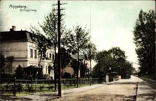 Ak Pinneberg in Schleswig Holstein, Rellinger Weg