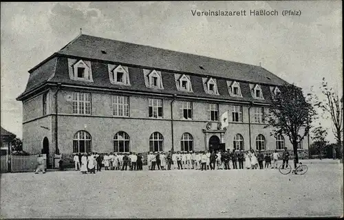 Ak Haßloch Hassloch in der Pfalz, Vereinslazarett