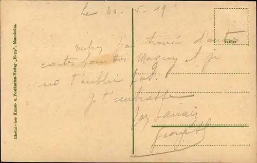 Ak Grünstadt in der Pfalz, Neugasse