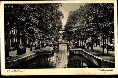 Ak Amsterdam Nordholland Niederlande, Leliegracht