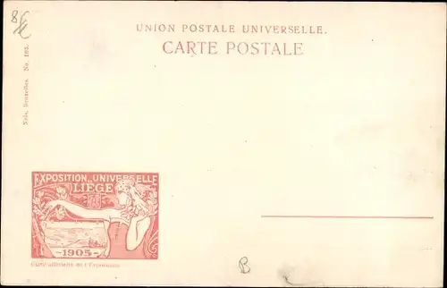 Ak Liége Lüttich, Statue de Charlemange