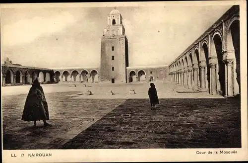 Ak Kairouan Tunesien, Cour de la Mosquee