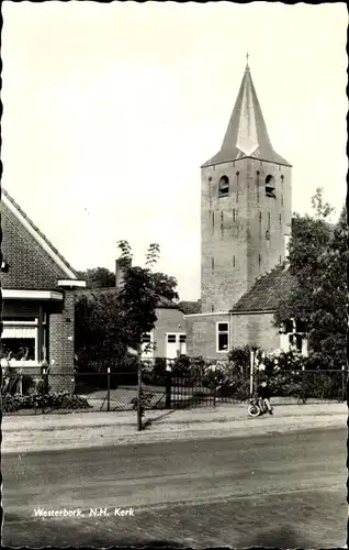 Ak Westerbork Drenthe Niederlande, N.H. Kerk