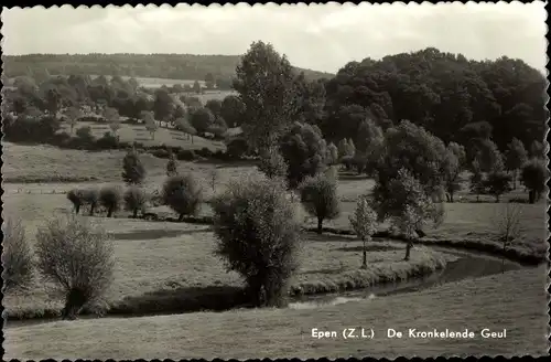 Ak Epen Limburg Niederlande, De kronkelende Geul