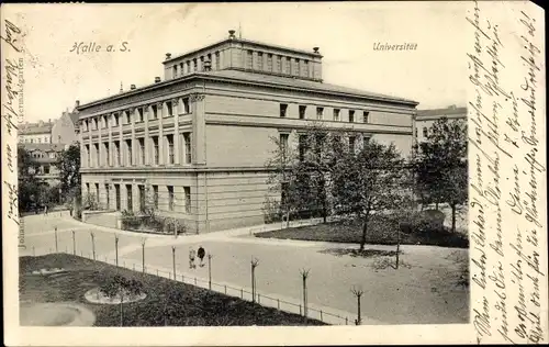 Ak Halle an der Saale, Universität