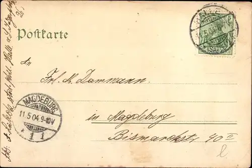 Ak Halle an der Saale, Burg Giebichenstein