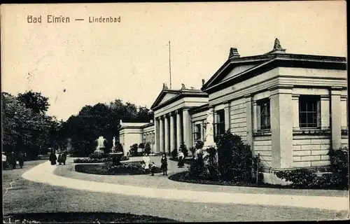 Ak Bad Elmen Salzelmen Schönebeck an der Elbe, Lindenbad