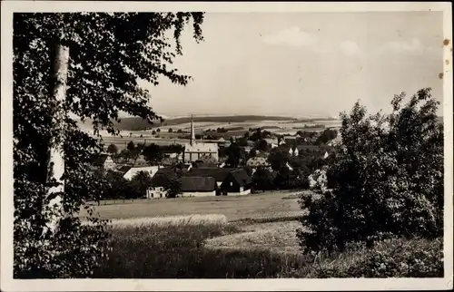 Ak Mühlau in Sachsen, Teilansicht