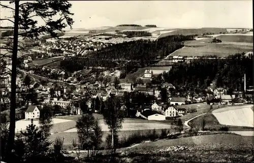 Ak Burkhardtsdorf im Erzgebirge, Gesamtansicht