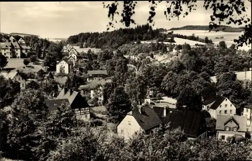 Ak Kemtau Burkhardtsdorf im Erzgebirge, Teilansicht