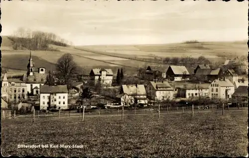 Ak Dittersdorf Amtsberg im Erzgebirge, Total