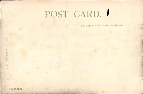 Ak Kalkutta Indien, general view of Boats on Hooghly