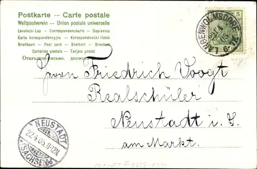 Präge Litho Glückwunsch Ostern, Küken ist geschlüpft, Osterhase, Schubkarre