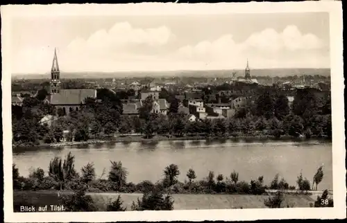 Ak Sowjetsk Tilsit Ostpreußen, Panorama