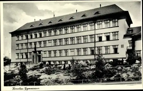 Ak Chomutov Komotau Region Aussig, Gymnasium