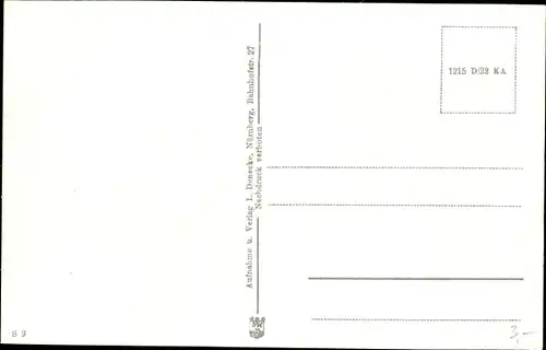 Ak Chomutov Komotau Region Aussig, Gymnasium