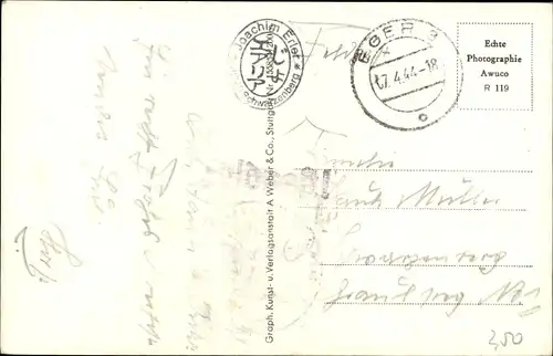 Ak Cheb Eger Reg. Karlsbad, Kaiserpfalz