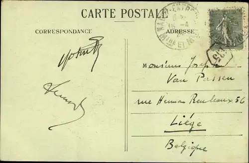 Ak Nancy Meurthe et Moselle, Place Stanislas, l'Hôtel de Ville