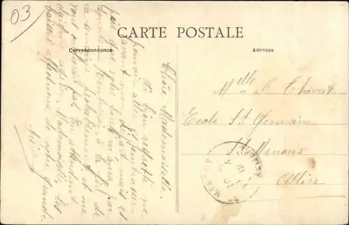 Ak Ygrande Allier, Château du Mont