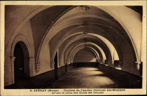 Ak Stenay Lothringen Meuse, Cloitres de l'ancien Couvent des Minimes