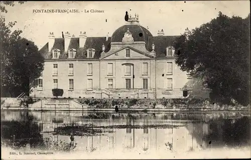 Ak Haute Saone, Fontaine Francaise, Château