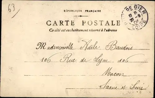 Ak Combronde Puy du Dôme, Château