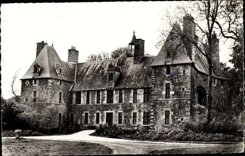 Ak Cerisy la Salle Manche, Château