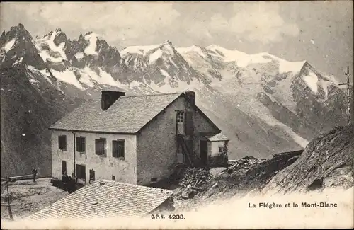 Ak Chamonix Mont Blanc Haute Savoie, La Flégère