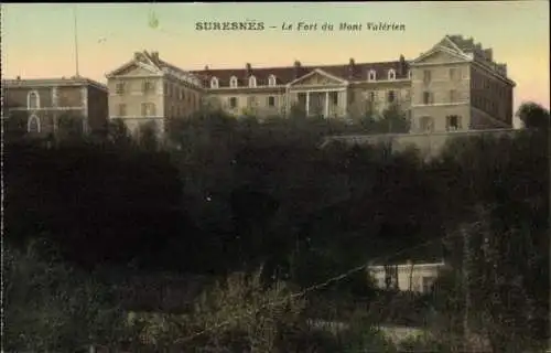 Ak Suresnes Hauts de Seine, Le Fort du Mont Valerien