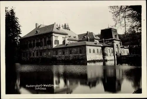 Ak Wien Penzing Hadersdorf Weidlingau, Schloss