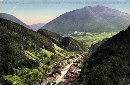 Ak Schottwien in Niederösterreich, Maria Schutz, Sonnwendstein