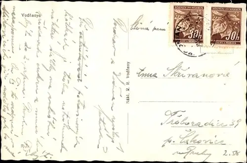 Ak Wodnian Vodnany Südböhmen, Panorama