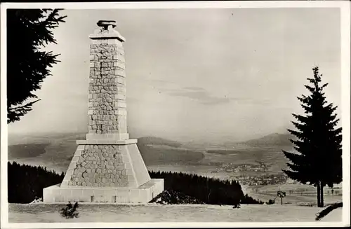 Ak Vyhledy Holýšov Region Pilsen, Baarova pomnik na Chodsko