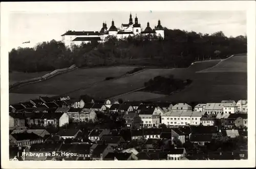 Ak Příbram Pibrans Mittelböhmen, Kloster Svatá Hora, Wallfahrtsort