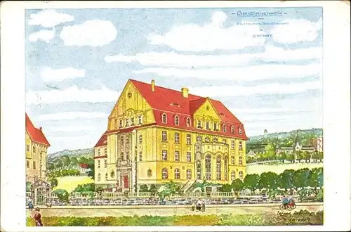 Künstler Ak Erfurt in Thüringen, Christianenheim