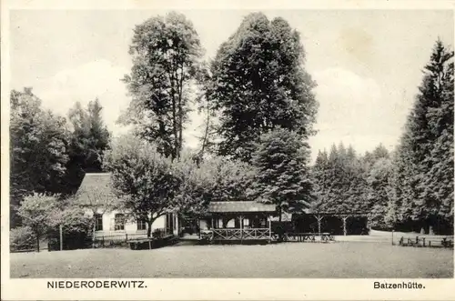 Ak Niederoderwitz Oderwitz in der Oberlausitz, Batzenhütte