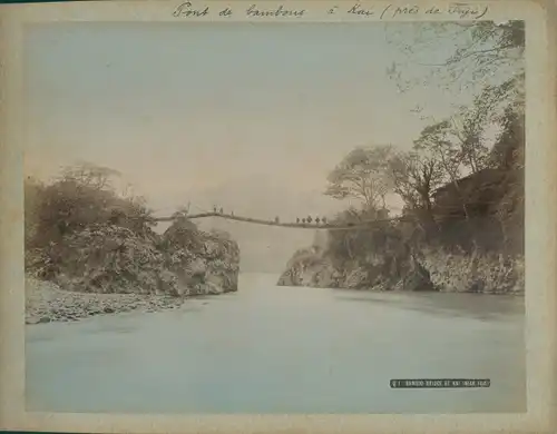 Foto Kai Präf. Shizuoka Japan, Bamboo Bridge