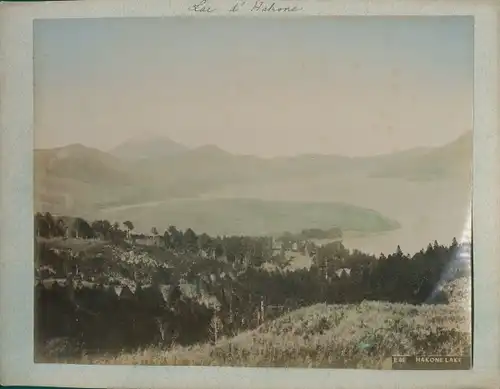 Foto Hakone Präfektur Kanagawa Japan, view of the Lake